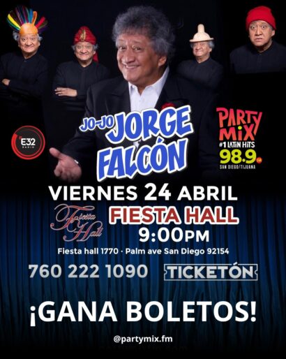 Jo Jo Jorge Falcón en Palm Ave San Diego