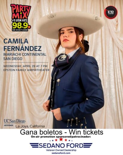 Camila Fernández en San Diego