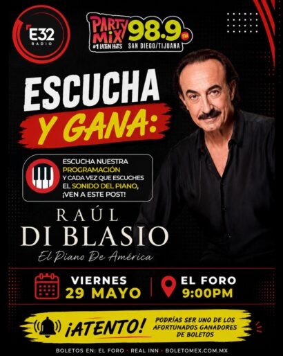 Raul Di Blasio en Tijuana El Trompo Mayo 2026